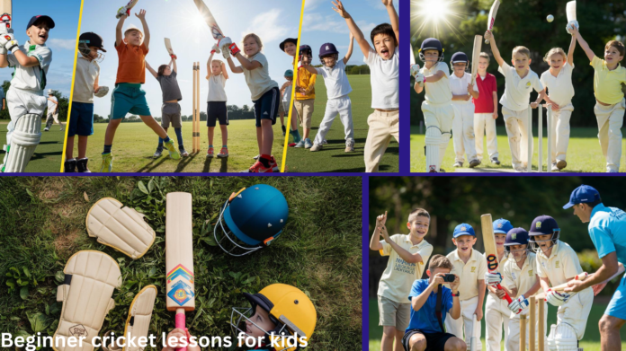 Beginner cricket lessons for kids - Daily Cricket