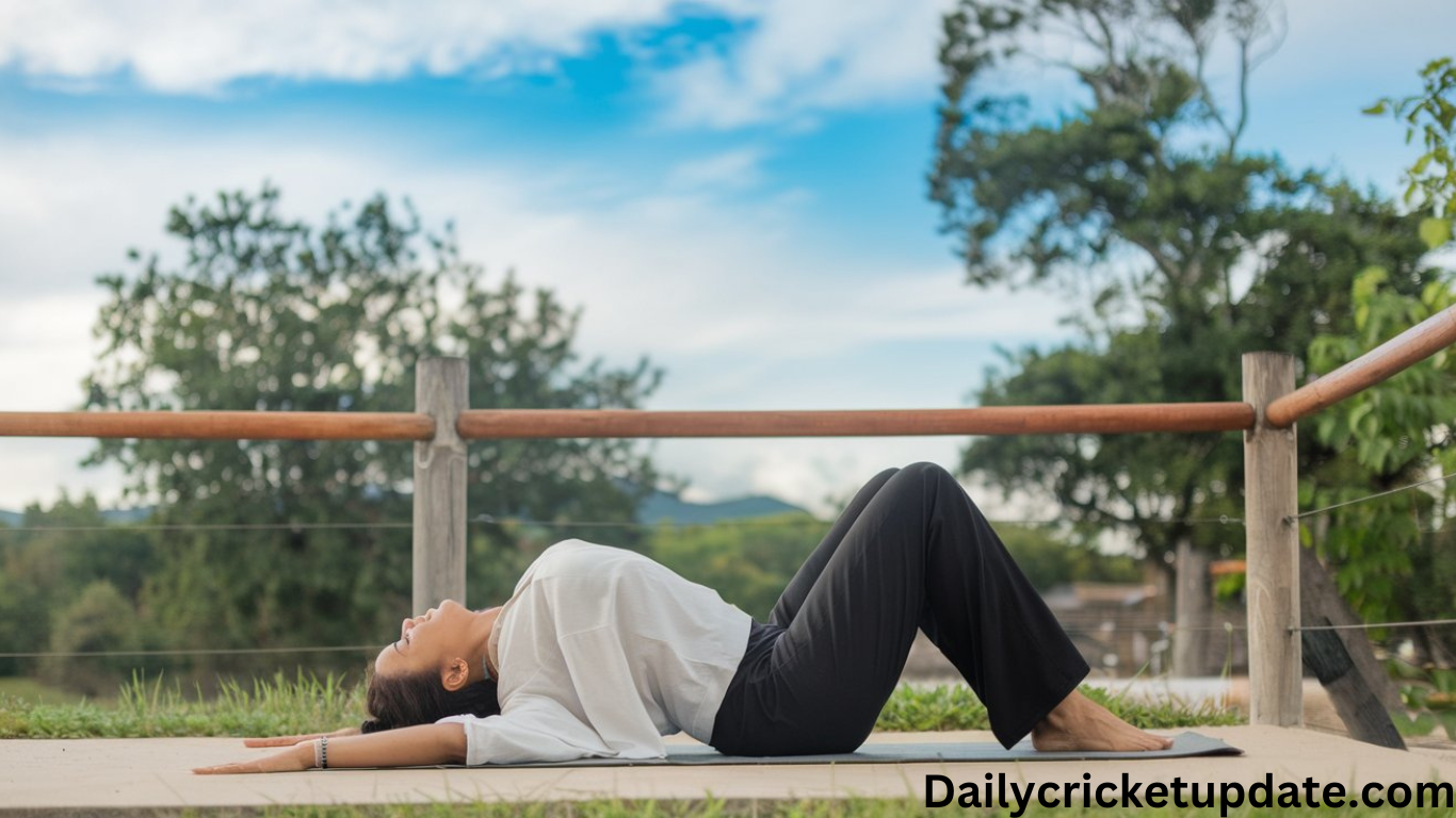 9. Bridge Pose (Setu Bandhasana)