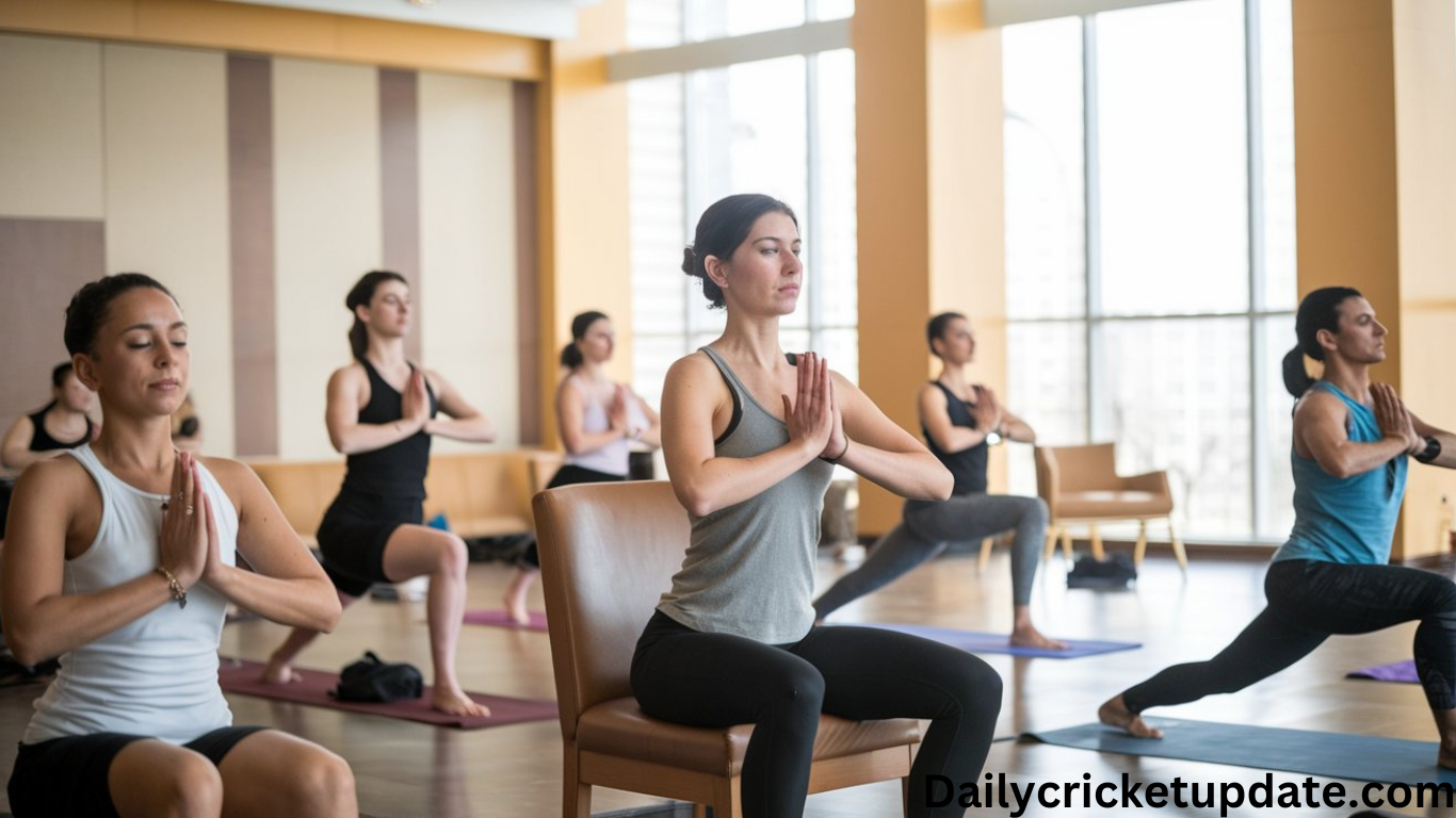 4. Chair pose(Utkatasana)